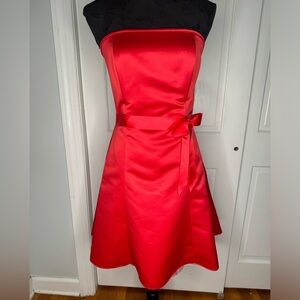 VTG Jessica McClintock for Gunne Sax red dress